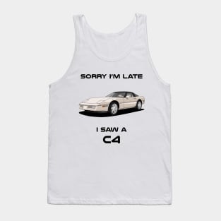 Chevrolet Corvette C4 Shirt Classic Car Oldtimer Tank Top